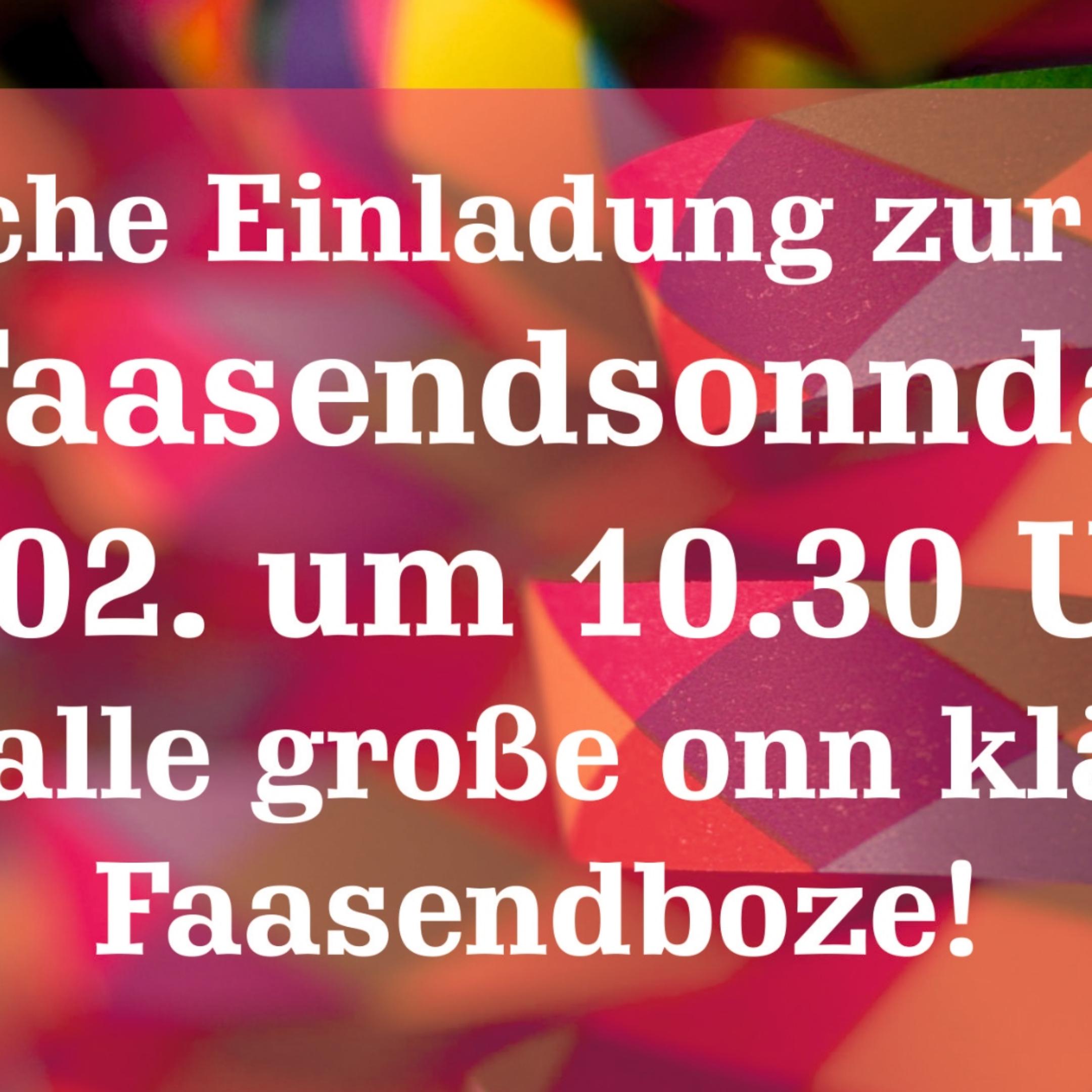 Fassendsonndach 2026